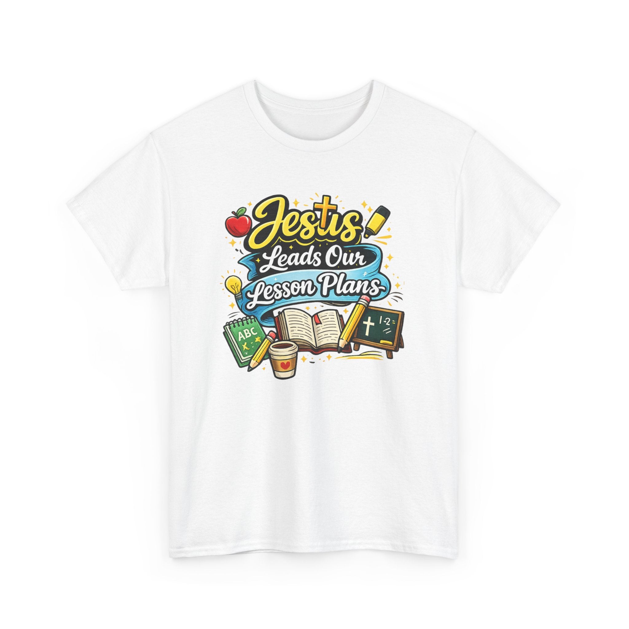 Jesus Leads Our Lesson Plans Homeschool Tee