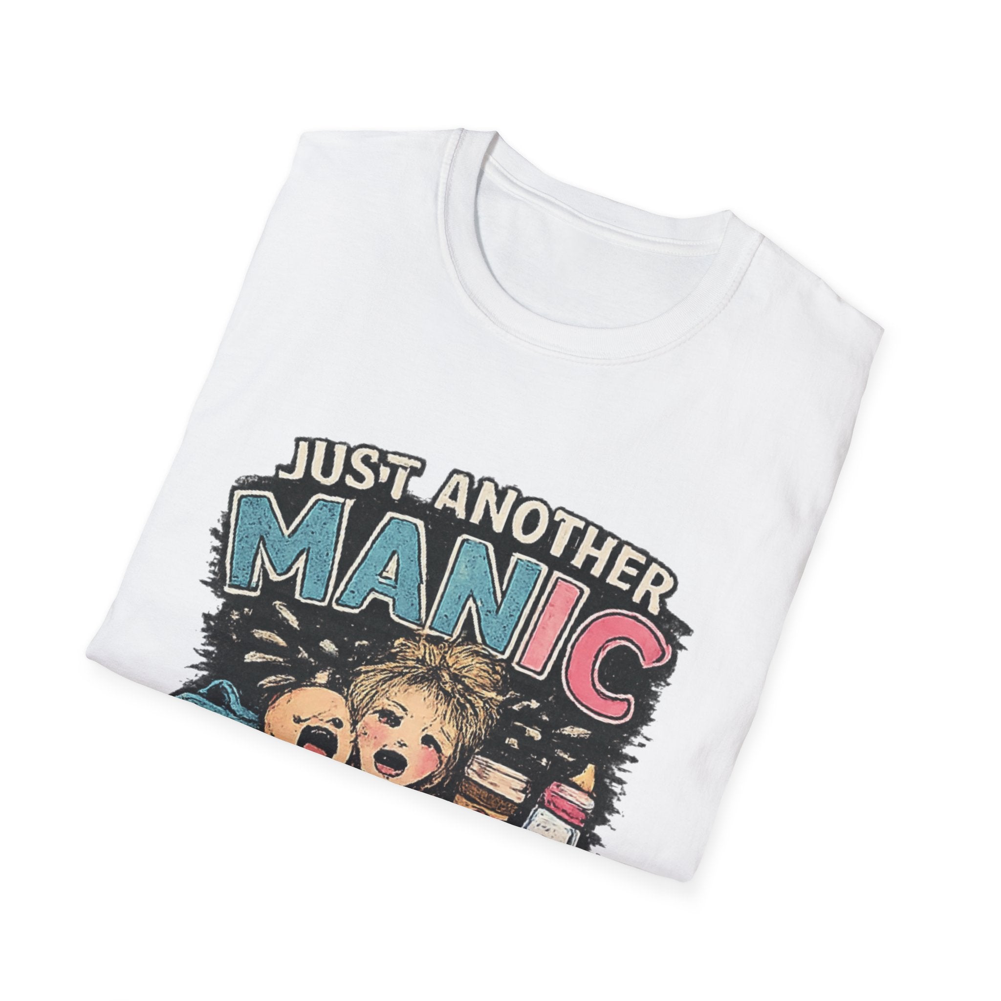 Just Another Manic Mom-Day T-Shirt — Funny Mom Life Graphic Tee