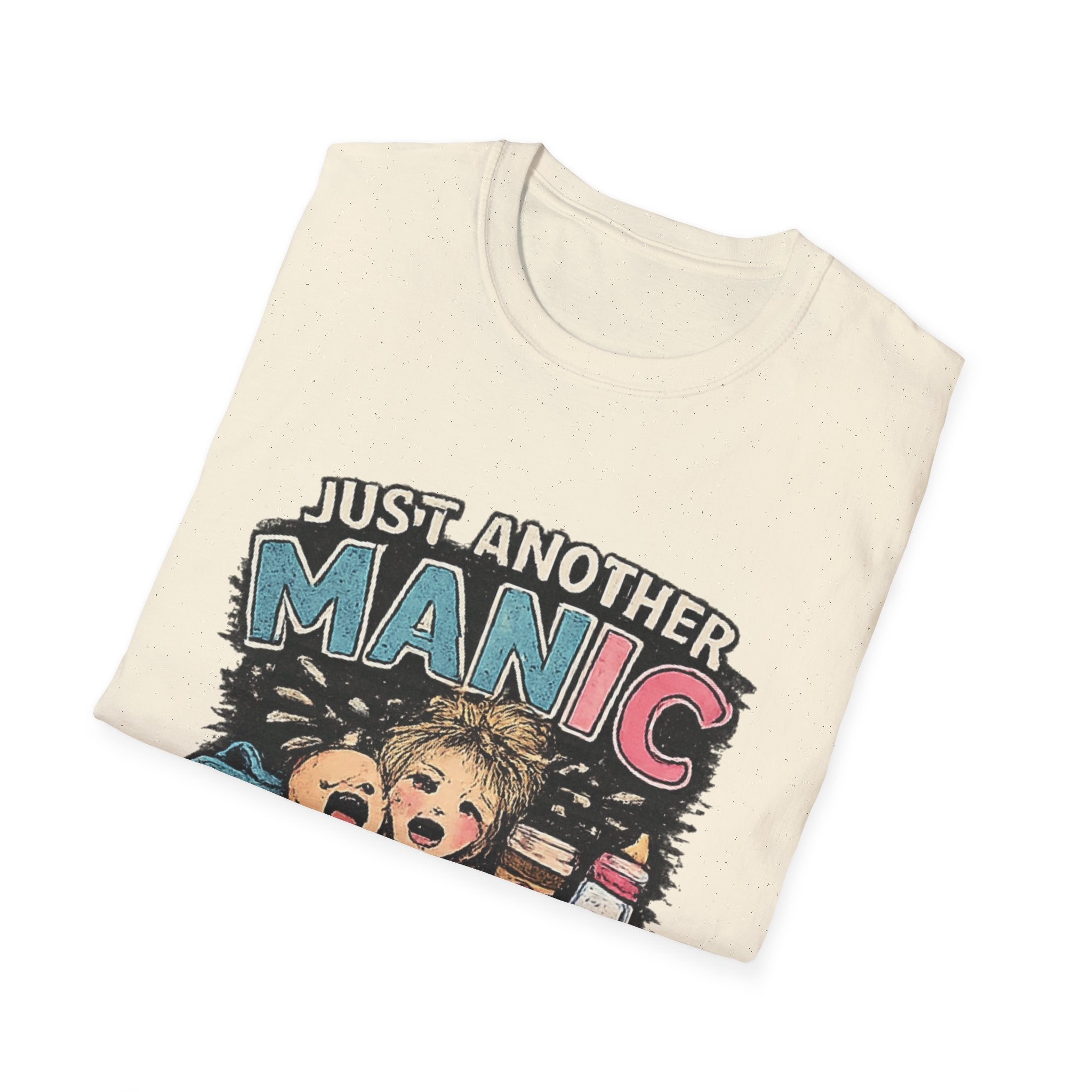 Just Another Manic Mom-Day T-Shirt — Funny Mom Life Graphic Tee