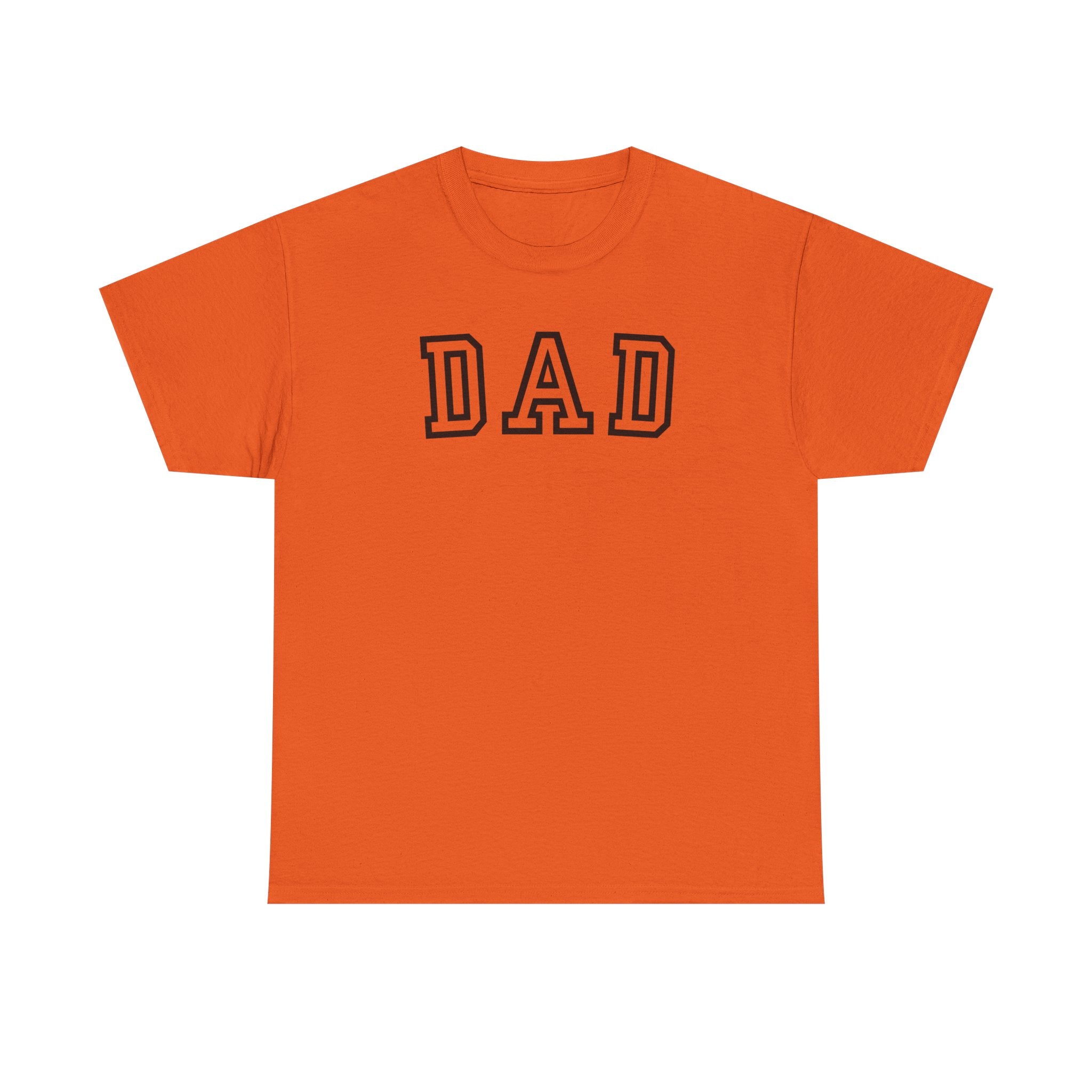 Dad Varsity Tee — Classic Lettering Father's Day T-Shirt