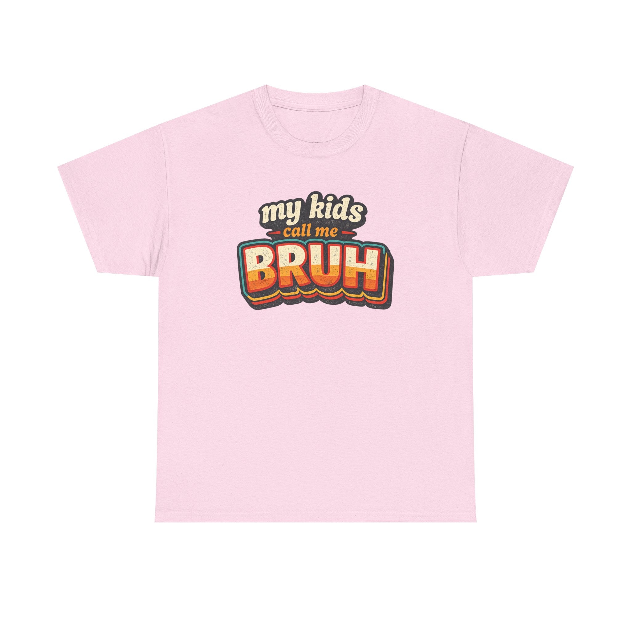 Bruh Dad T-Shirt – "My Kids Call Me BRUH" Retro Graphic Tee