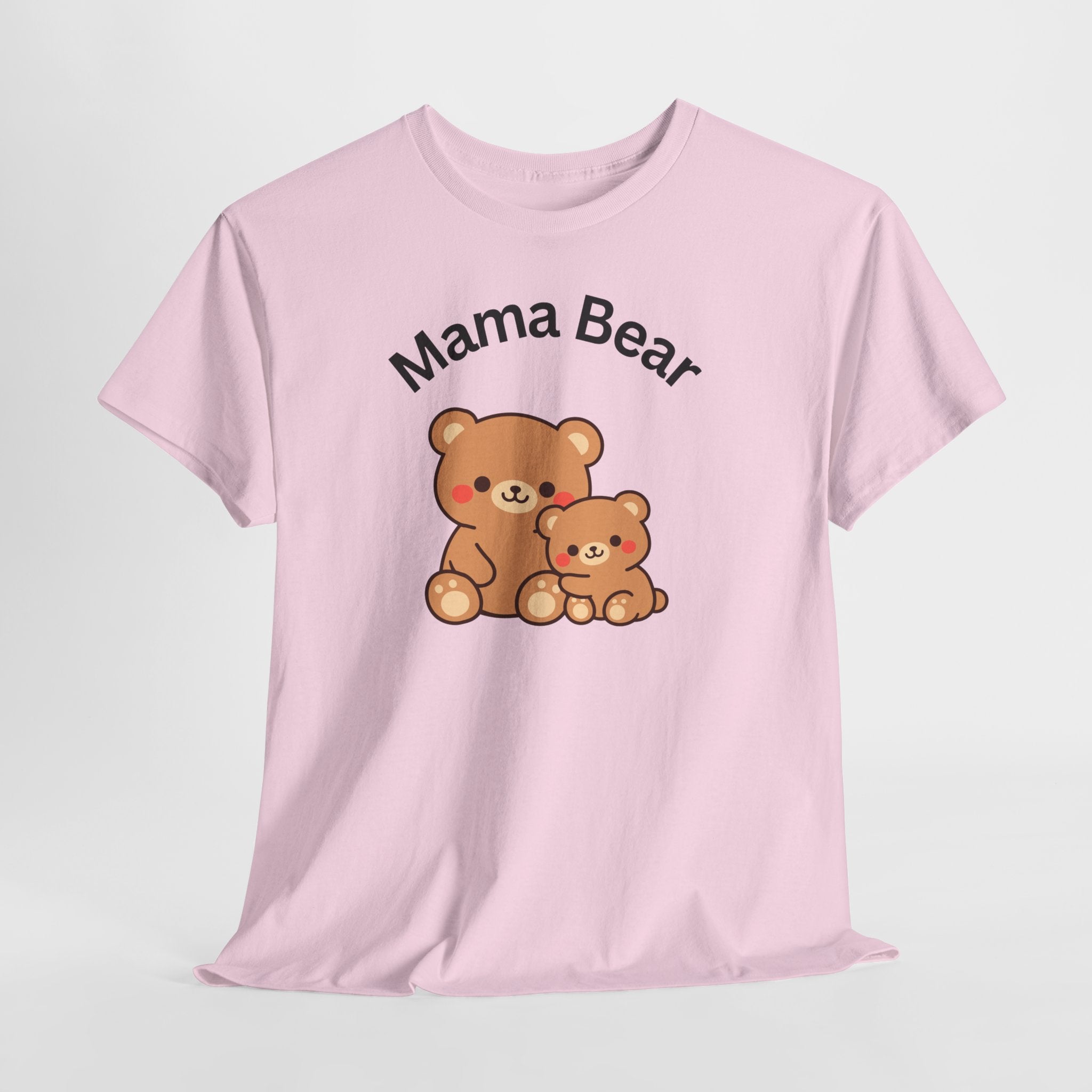 Mama Bear T-Shirt — Cute Mom & Baby Bears Graphic Tee