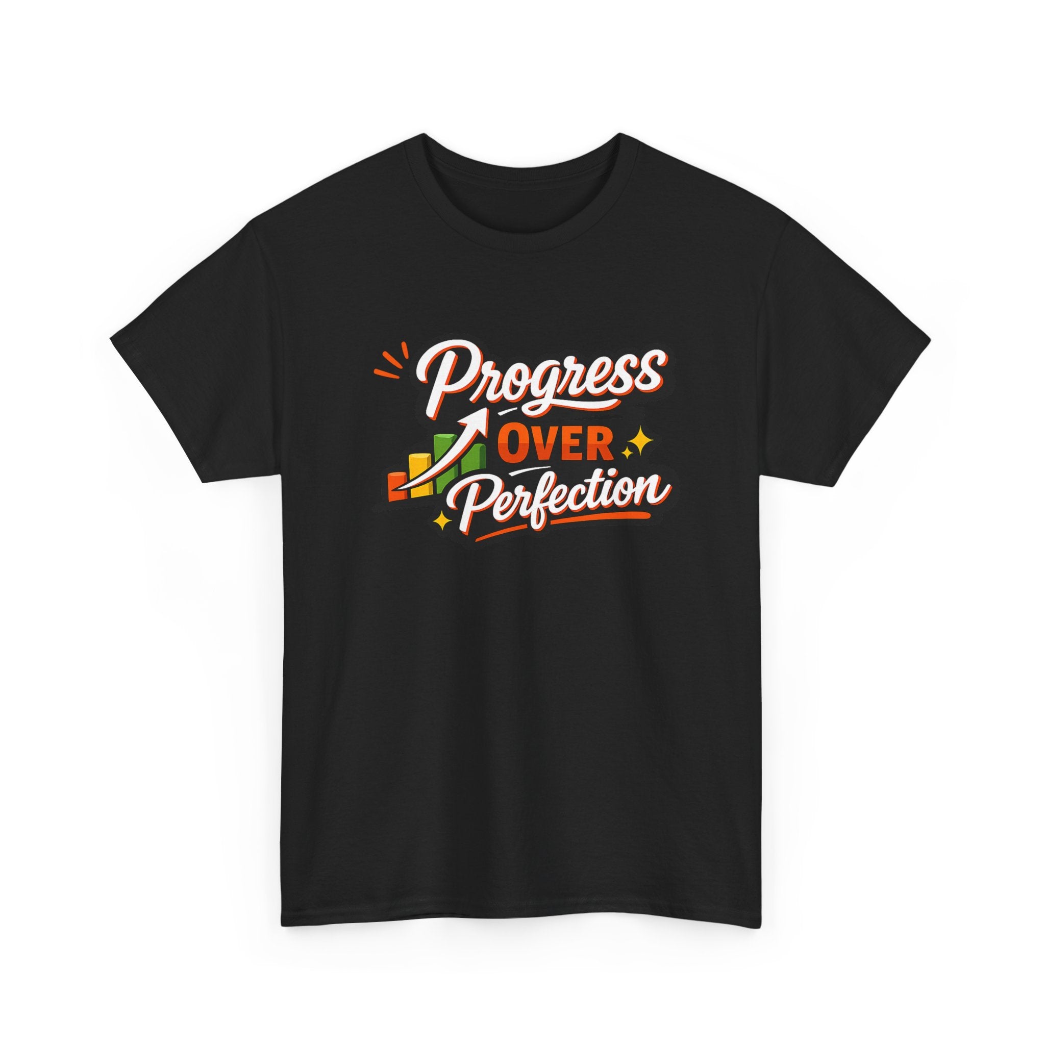 Progress Over Perfection Tee — "Progress Over Progression" Motivational T-Shirt