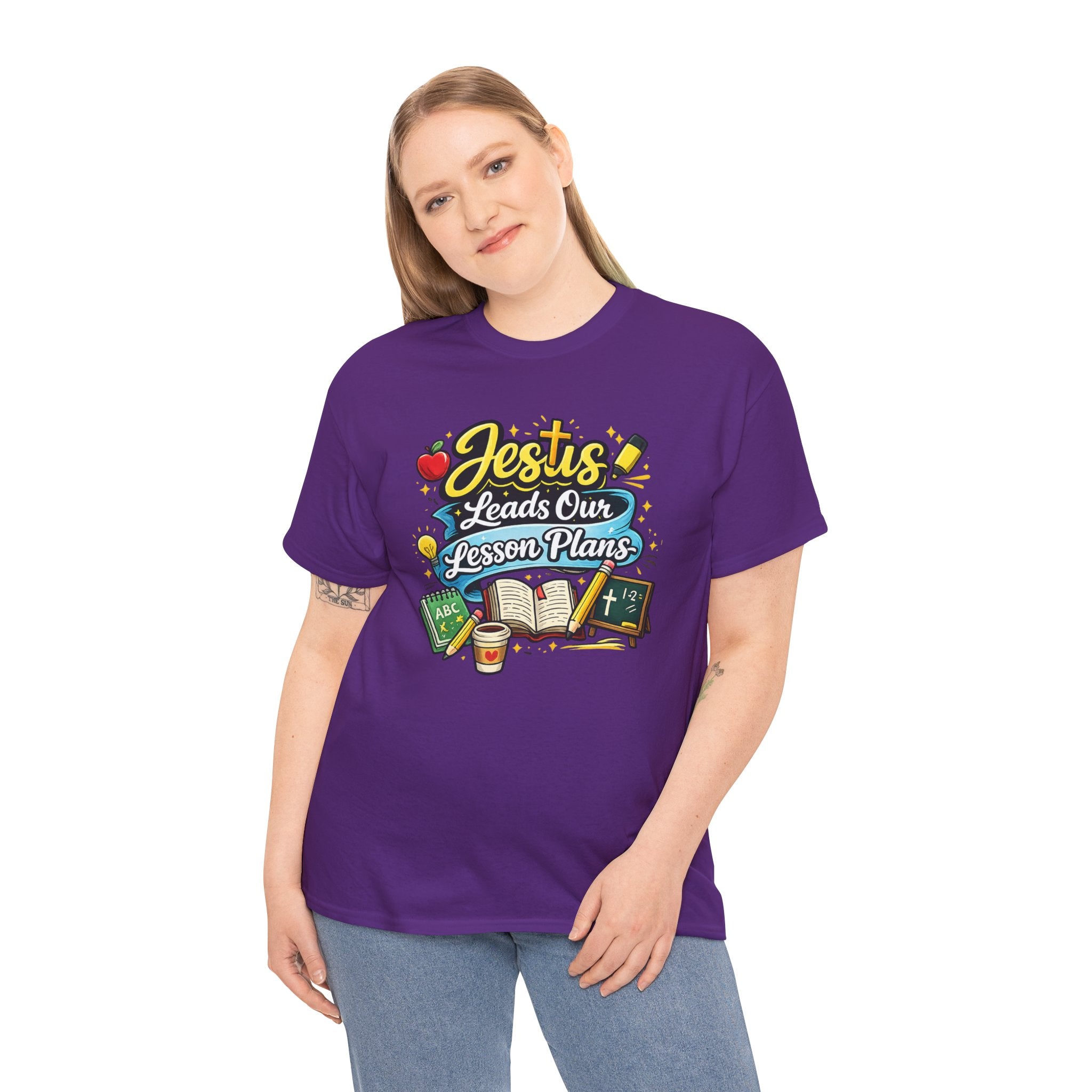 Jesus Leads Our Lesson Plans Homeschool Tee