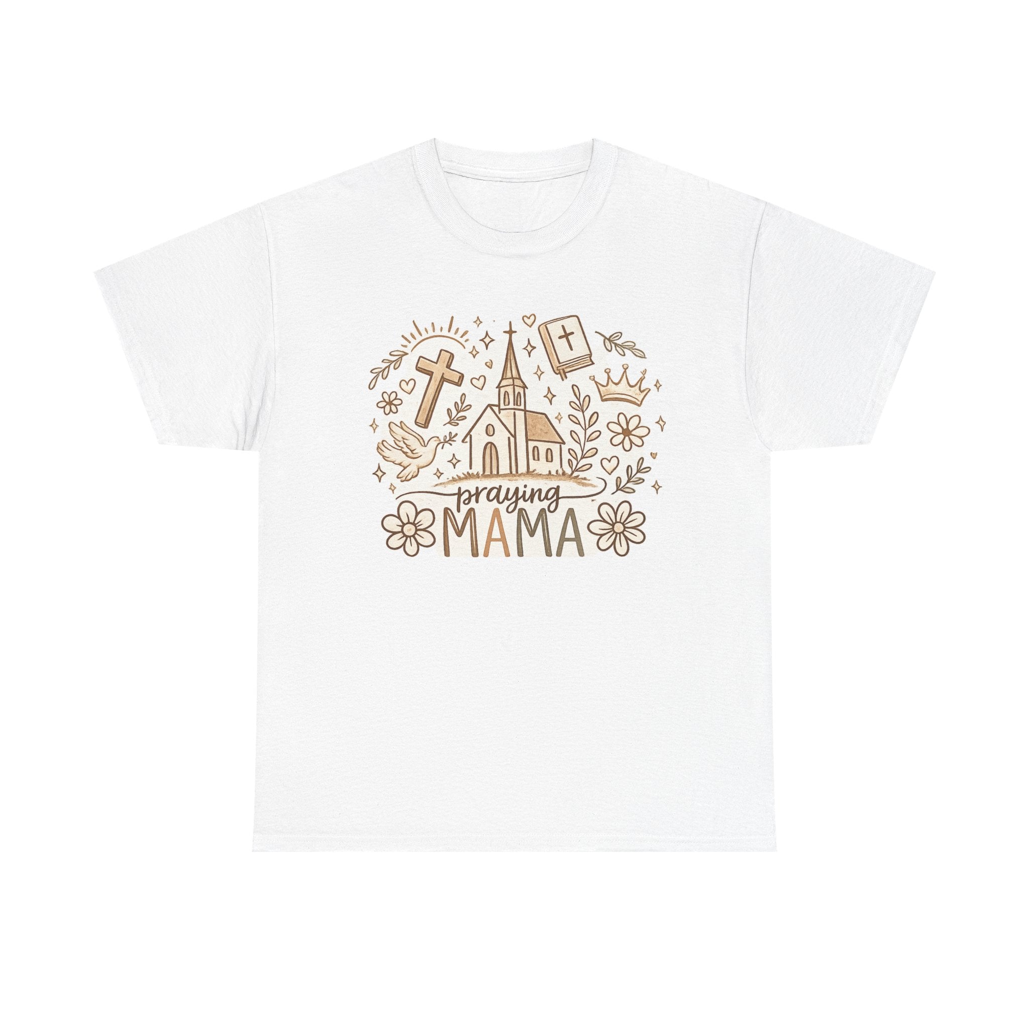 Praying Mama T-Shirt — Faithful Moms Prayer Tee