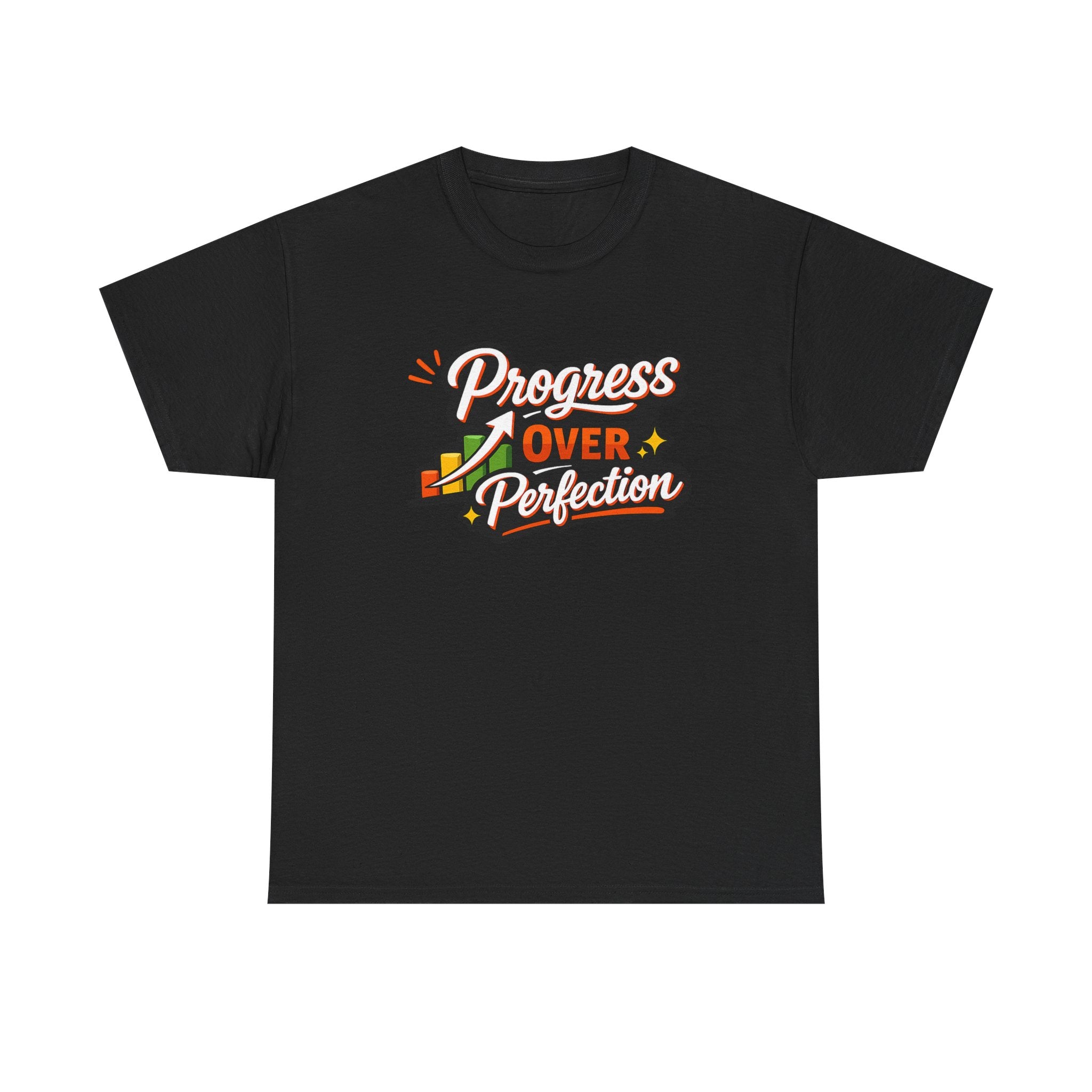 Progress Over Perfection Tee — "Progress Over Progression" Motivational T-Shirt