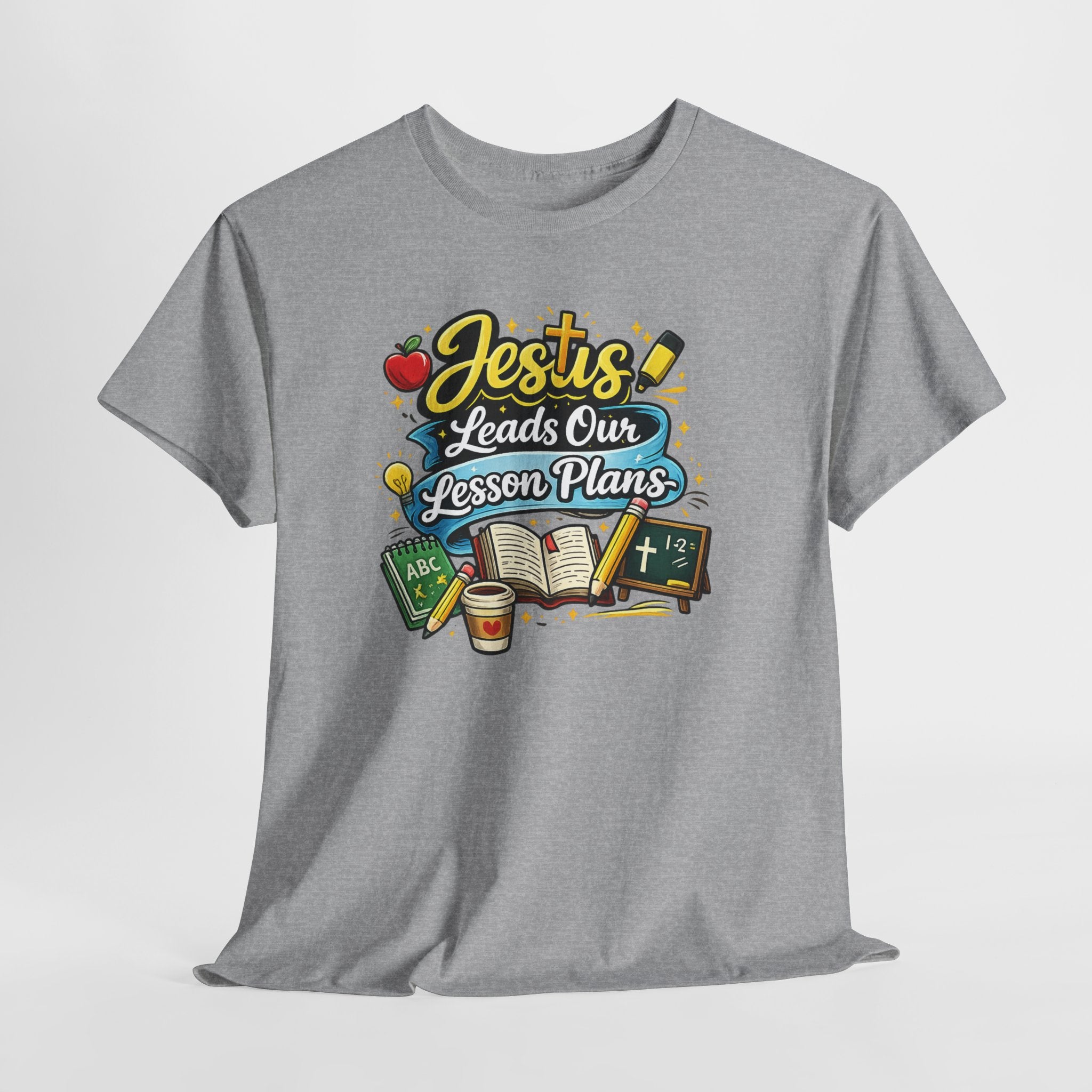 Jesus Leads Our Lesson Plans Homeschool Tee