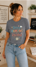 Raising Humans Is Exhausting T-Shirt — Funny Parenthood Tee for Tired Parents