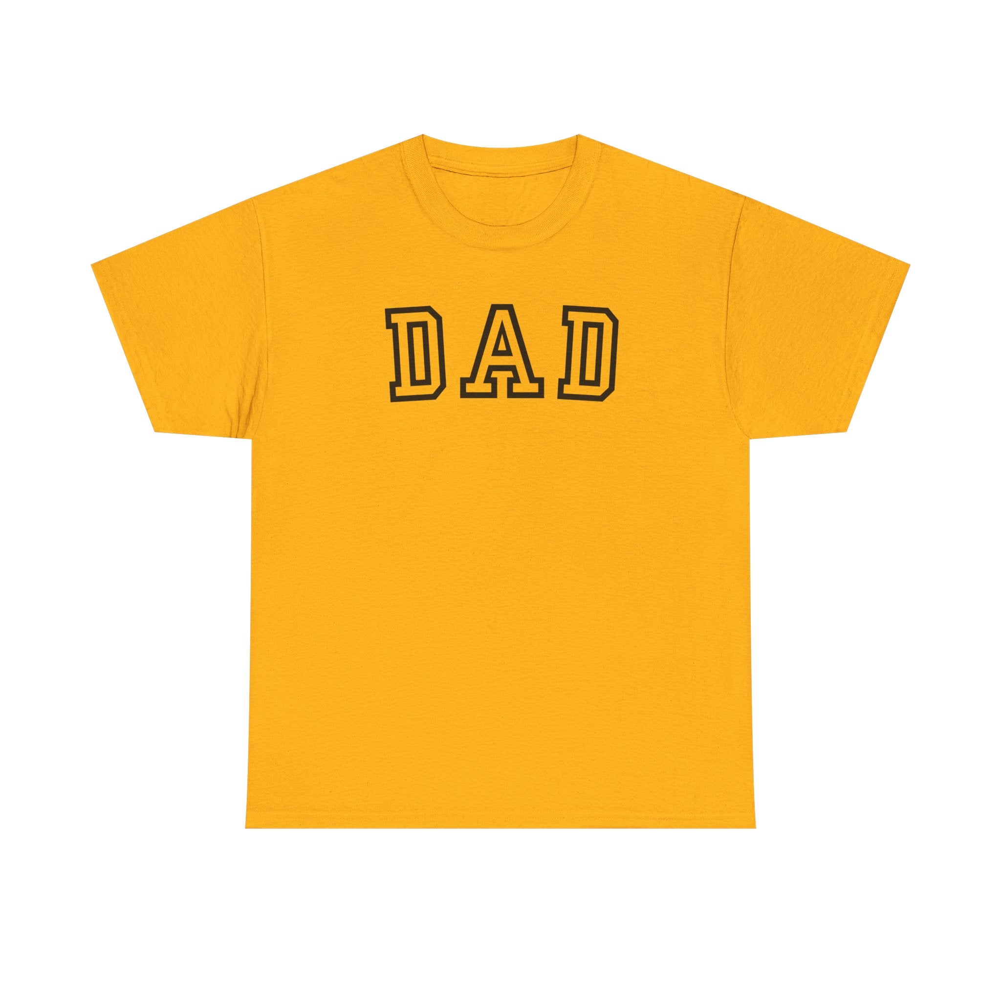 Dad Varsity Tee — Classic Lettering Father's Day T-Shirt