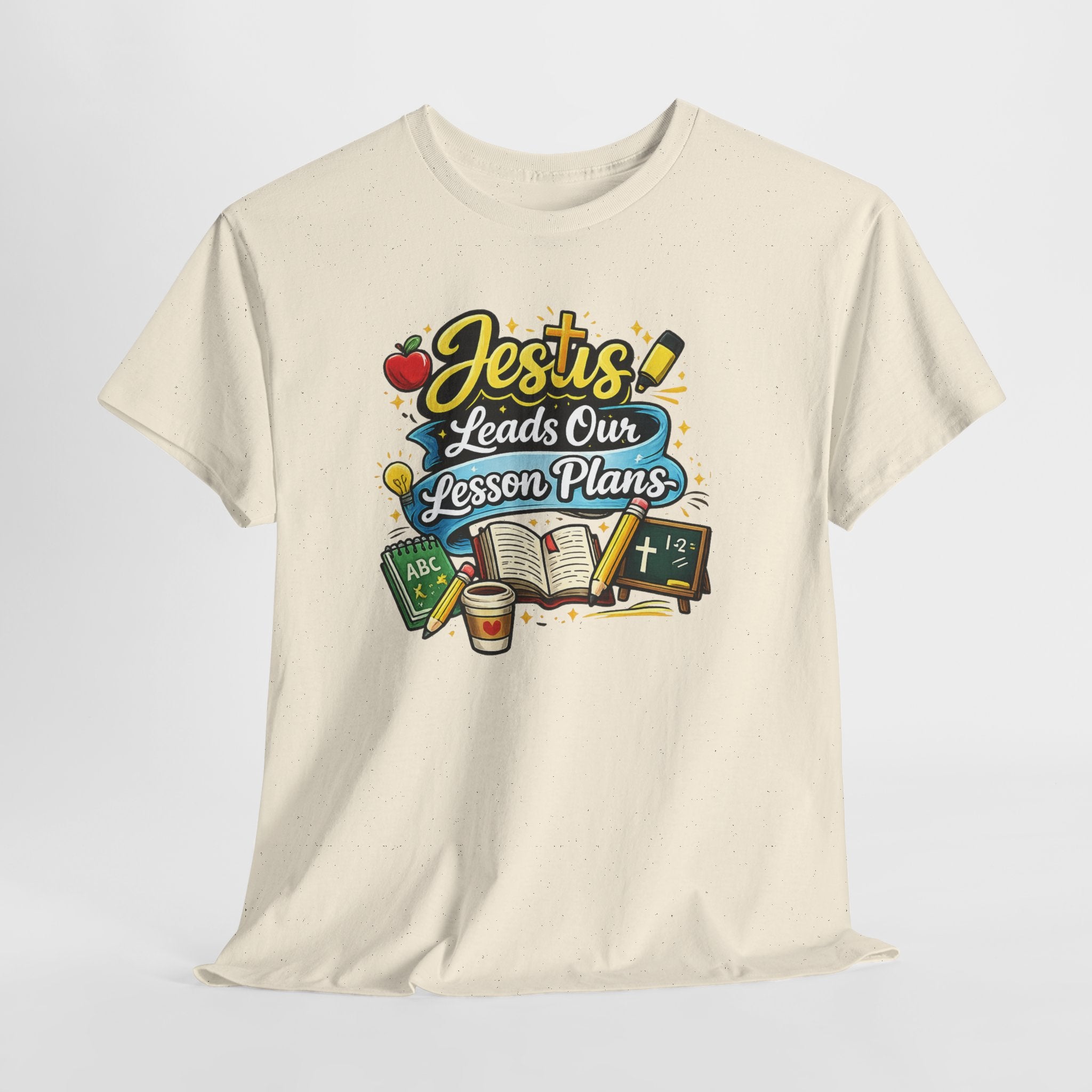 Jesus Leads Our Lesson Plans Homeschool Tee