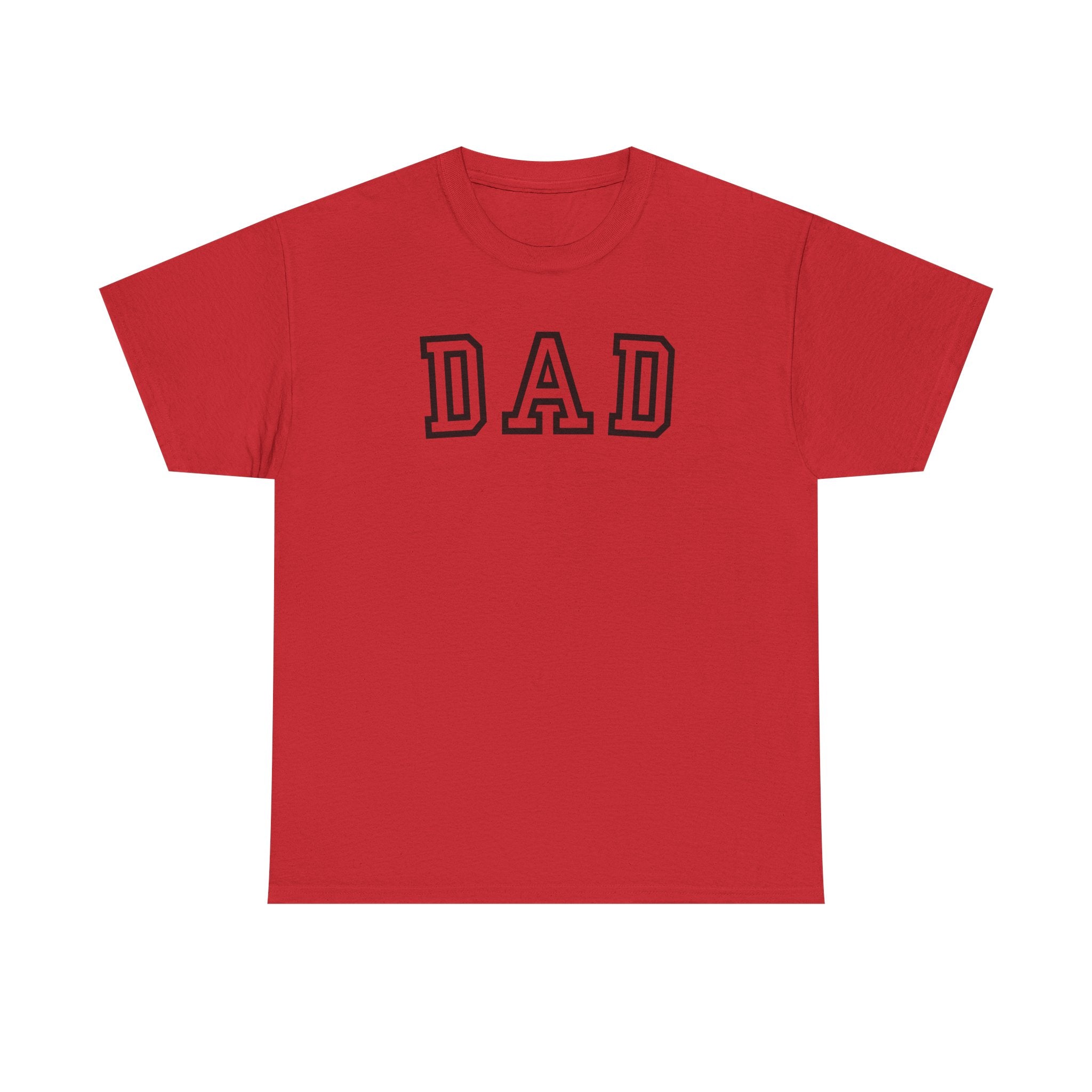 Dad Varsity Tee — Classic Lettering Father's Day T-Shirt