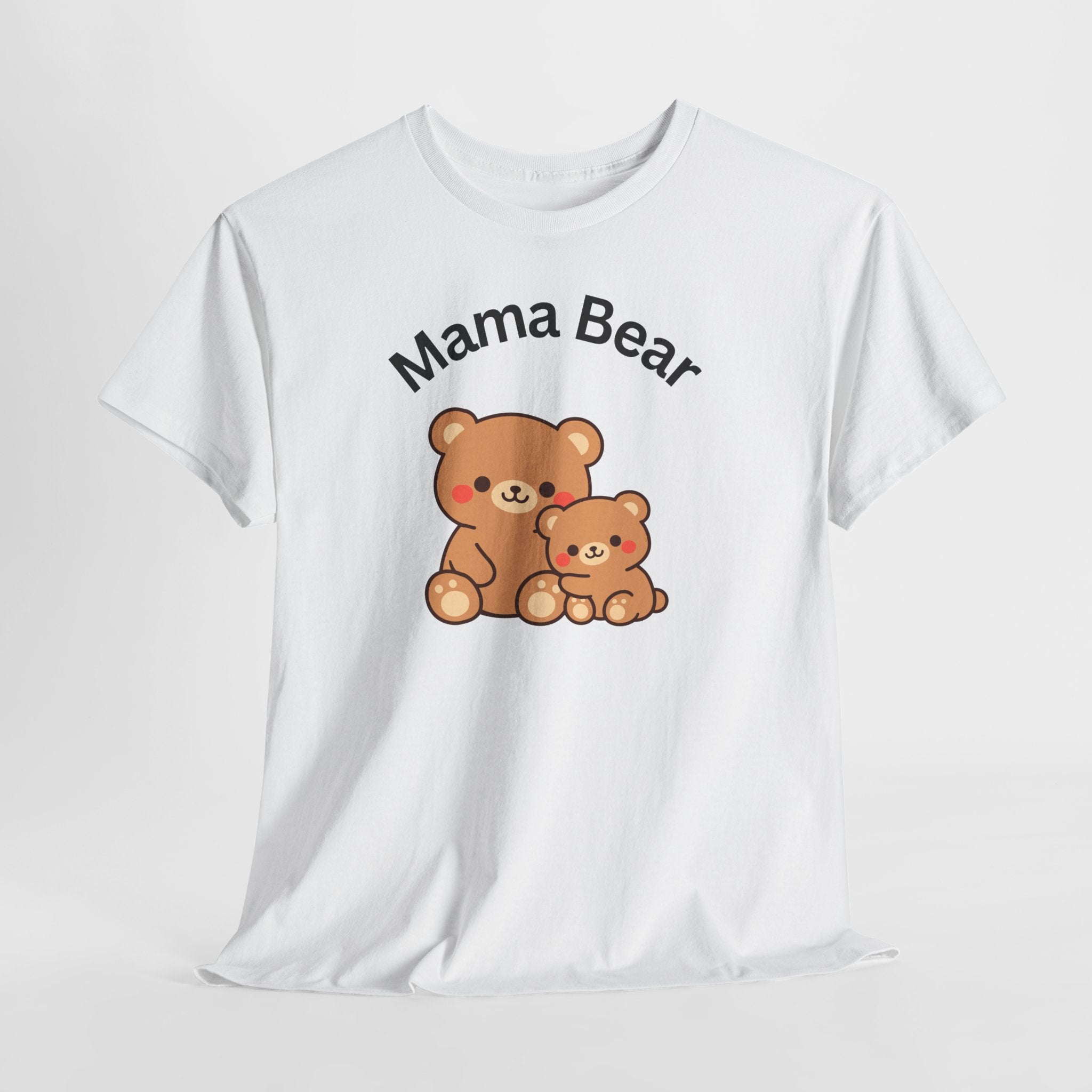 Mama Bear T-Shirt — Cute Mom & Baby Bears Graphic Tee