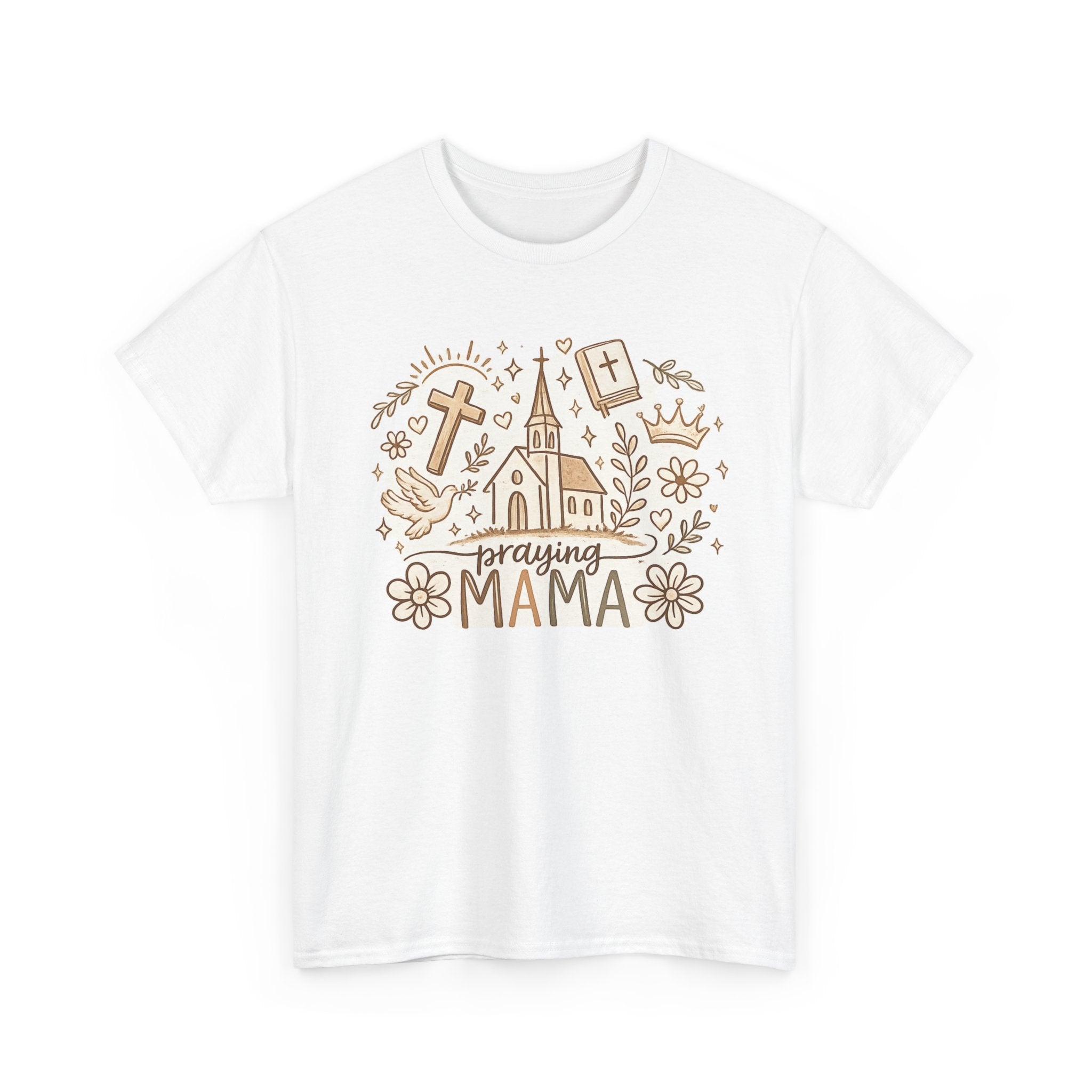 Praying Mama T-Shirt — Faithful Moms Prayer Tee
