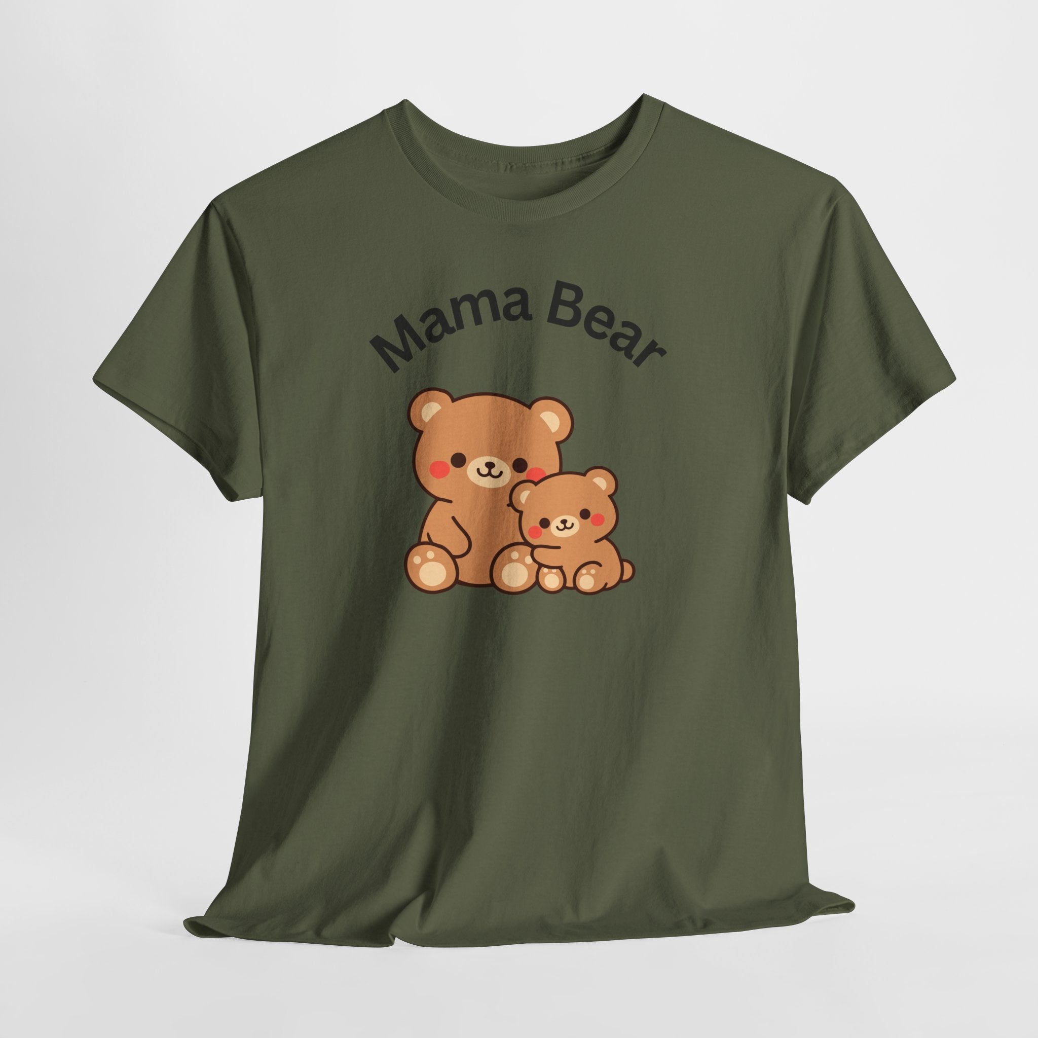 Mama Bear T-Shirt — Cute Mom & Baby Bears Graphic Tee