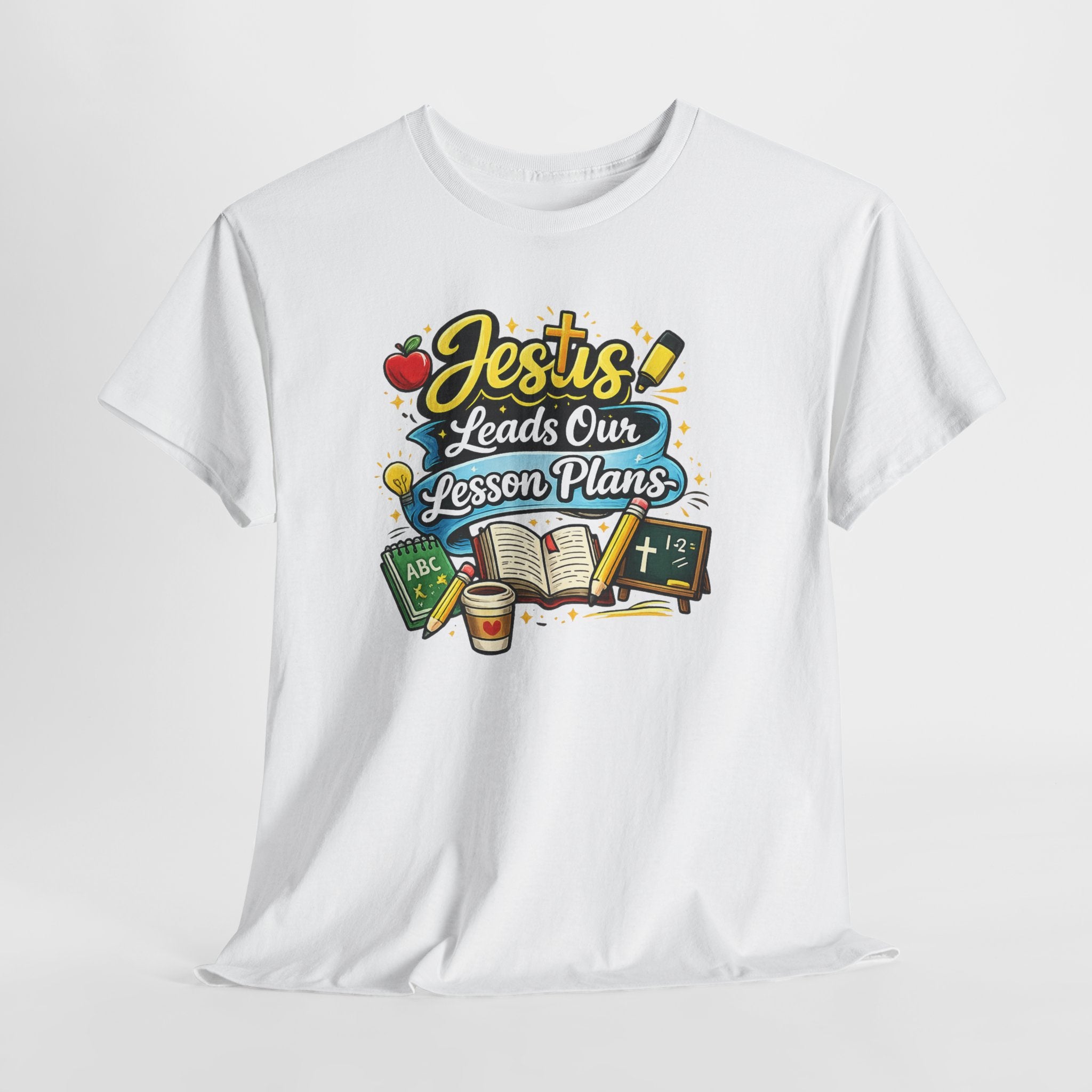 Jesus Leads Our Lesson Plans Homeschool Tee