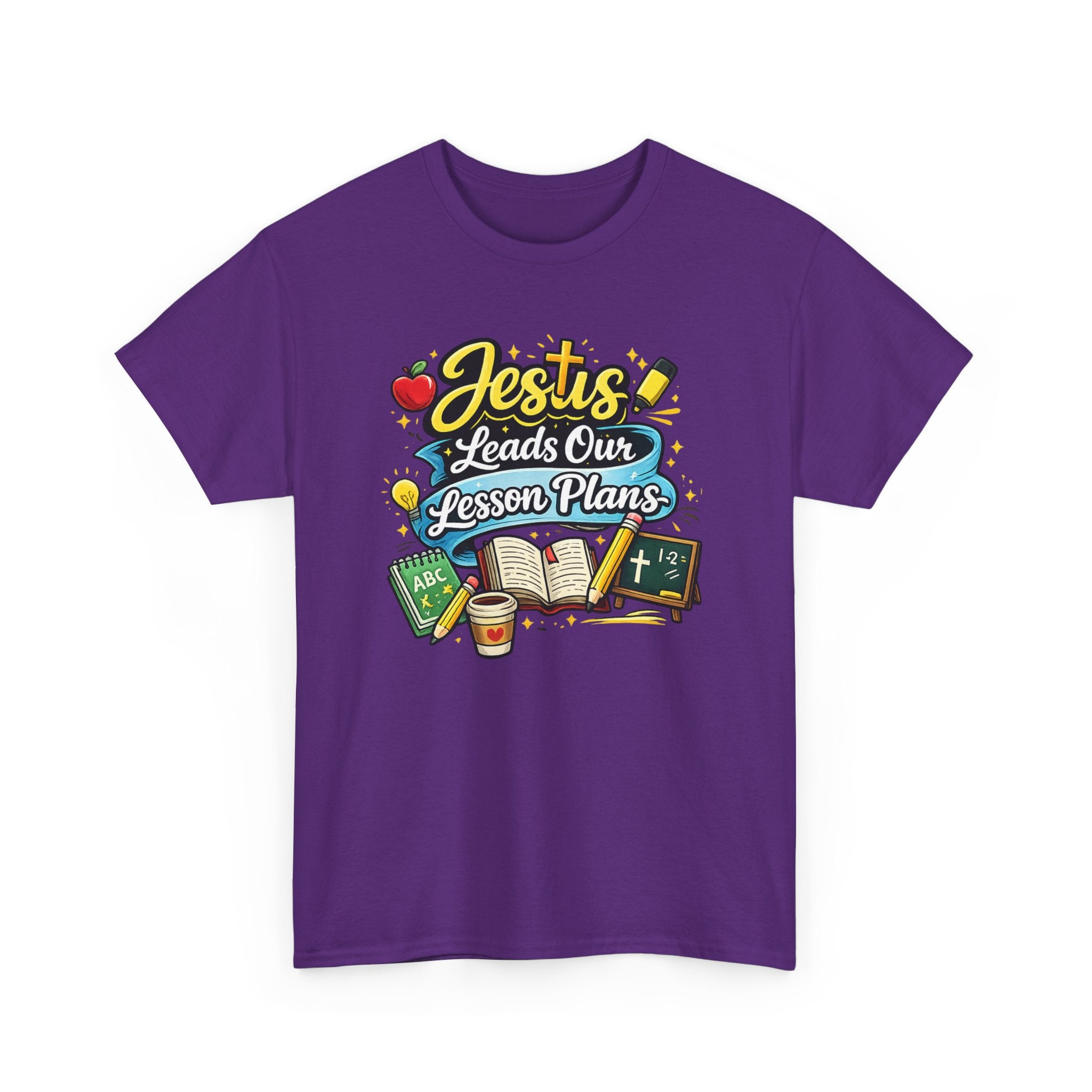 Jesus Leads Our Lesson Plans Homeschool Tee