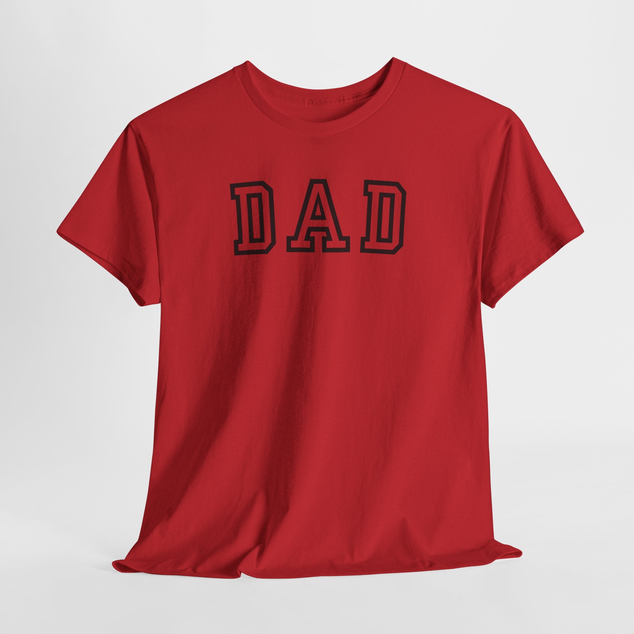 Dad Varsity Tee — Classic Lettering Father's Day T-Shirt
