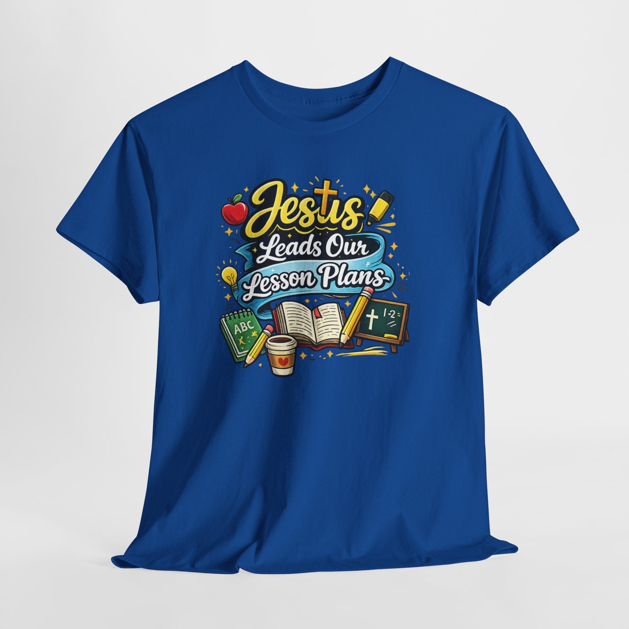 Jesus Leads Our Lesson Plans Homeschool Tee