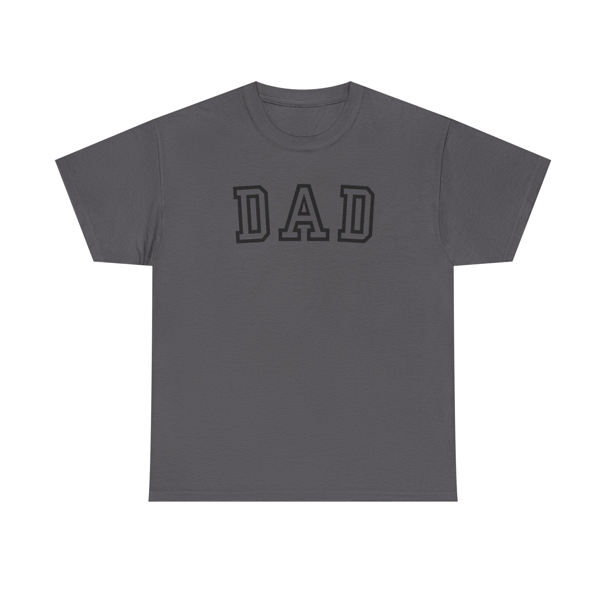 Dad Varsity Tee — Classic Lettering Father's Day T-Shirt