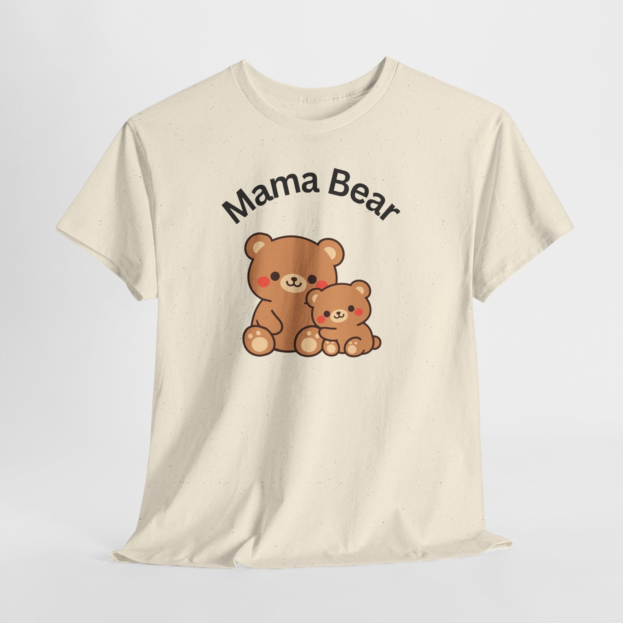 Mama Bear T-Shirt — Cute Mom & Baby Bears Graphic Tee