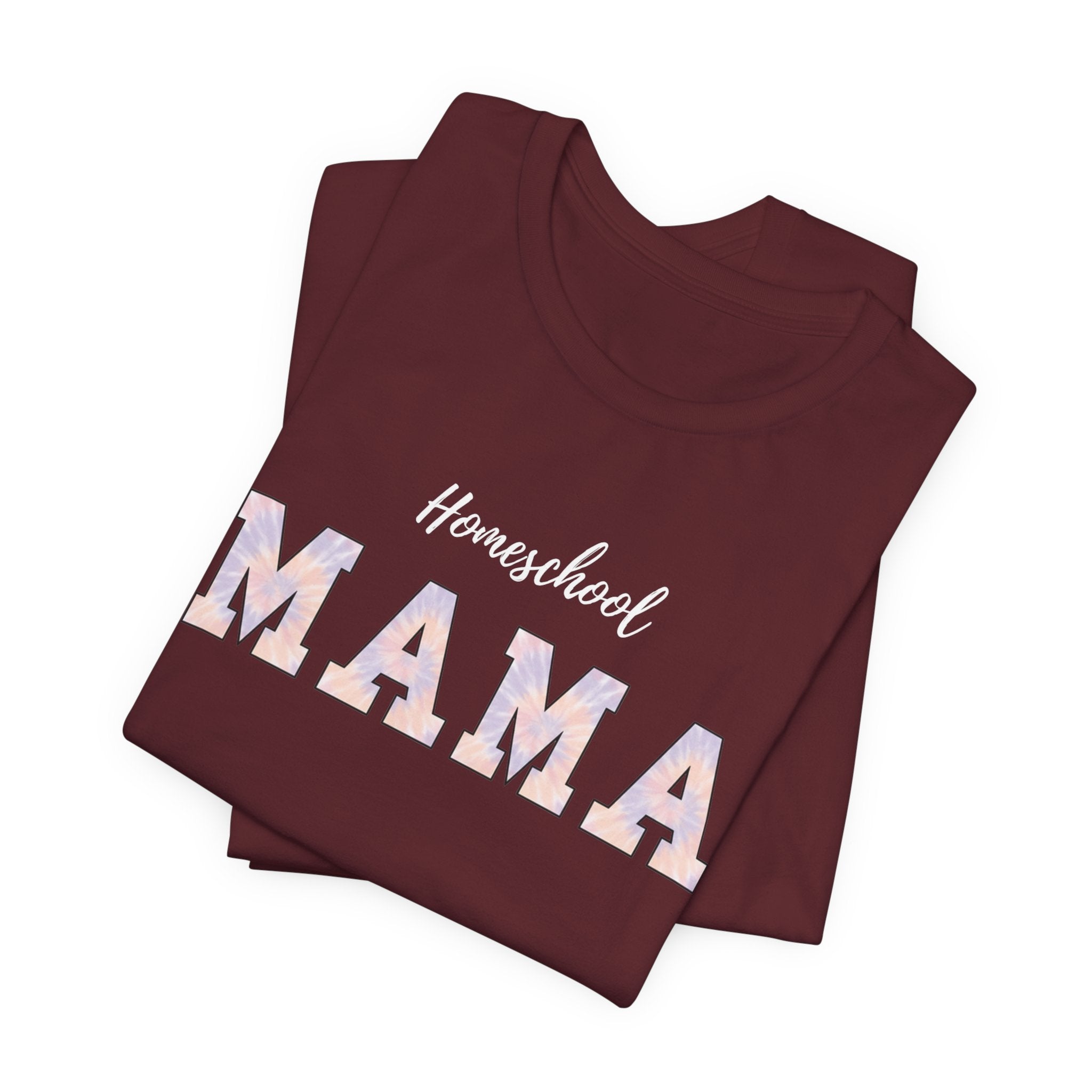 Homeschool Mama T-Shirt | Mama Graphic Tee, School Mom Shirt