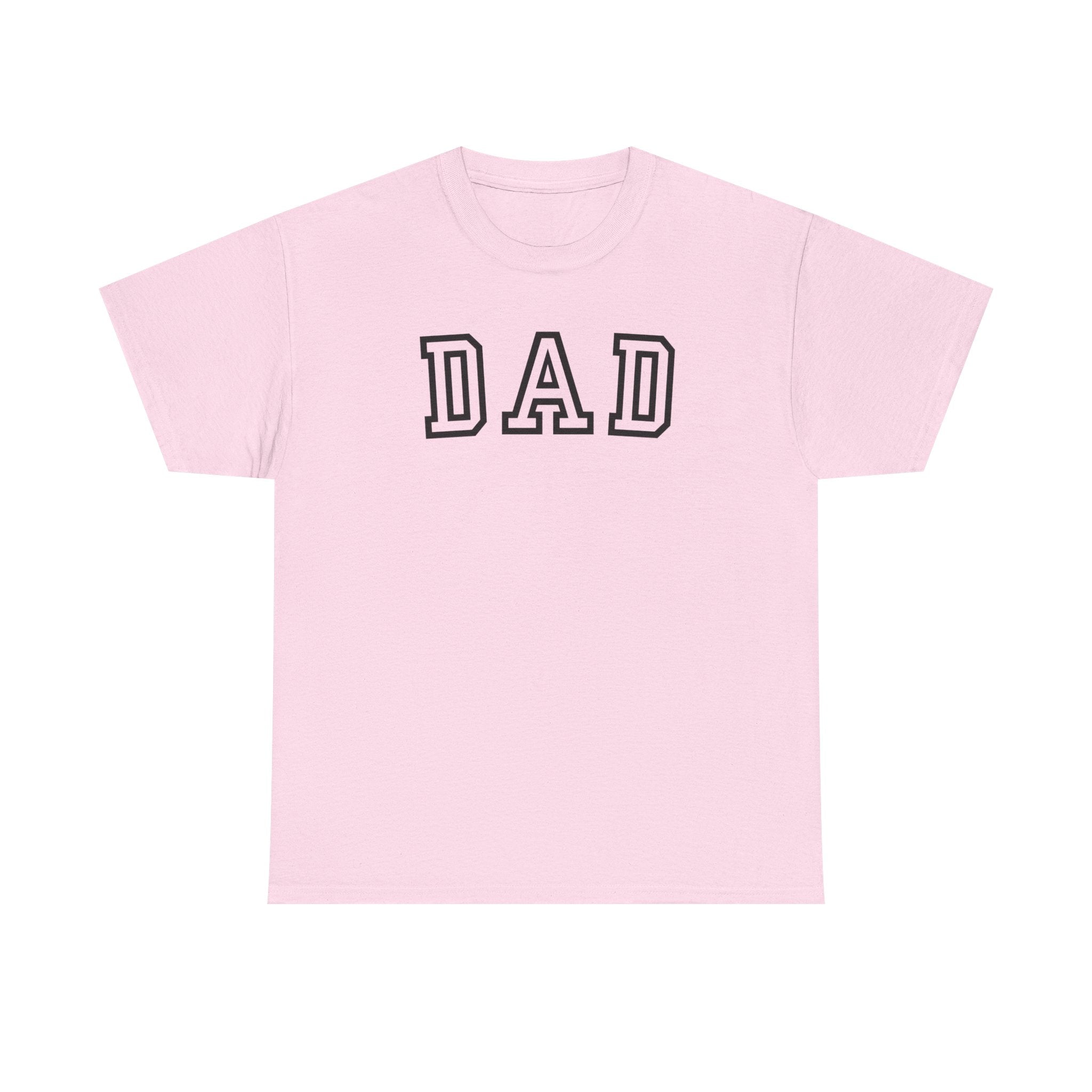 Dad Varsity Tee — Classic Lettering Father's Day T-Shirt
